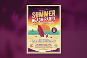 Bundle Summer Beach Party Flyer, a Flyer Template by Totem Design Studio (Thumbnail 2 of 5)