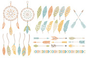 Vintage Dreamcatchers Clipart, an Illustration by Amanda Ilkov (Thumbnail 4 of 4)
