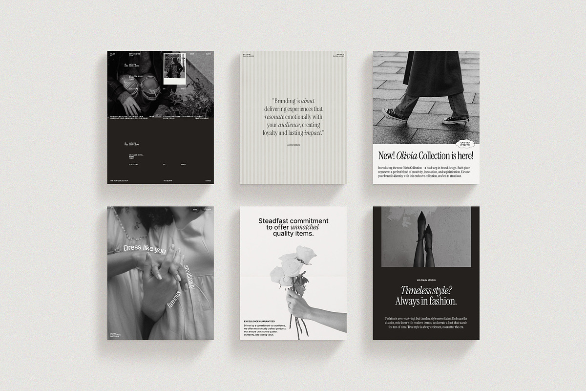 OLI / Entire Instagram Collection, a Social Media Template by Wildnun Studio (Photo 9 of 56)