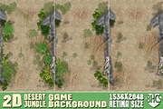 Desert Jungle Game Background, an Object Graphic by Beatheart Creative Studio (Thumbnail 10 of 14)