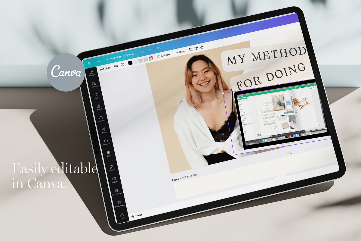 Youtube Thumbnail Canva Template, a Marketing Template by Tabitha Emma (Photo 5 of 7)