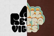 70s Text Effects for Photoshop, a Layer Style Add-On by Graphicdome (Thumbnail 10 of 17)