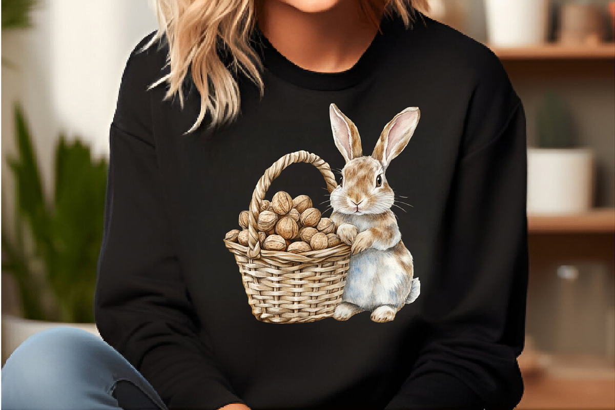 Cute Autumn Bunny Sublimation Clipar, an Illustration by DreamCafeArt (Photo 5 of 9)
