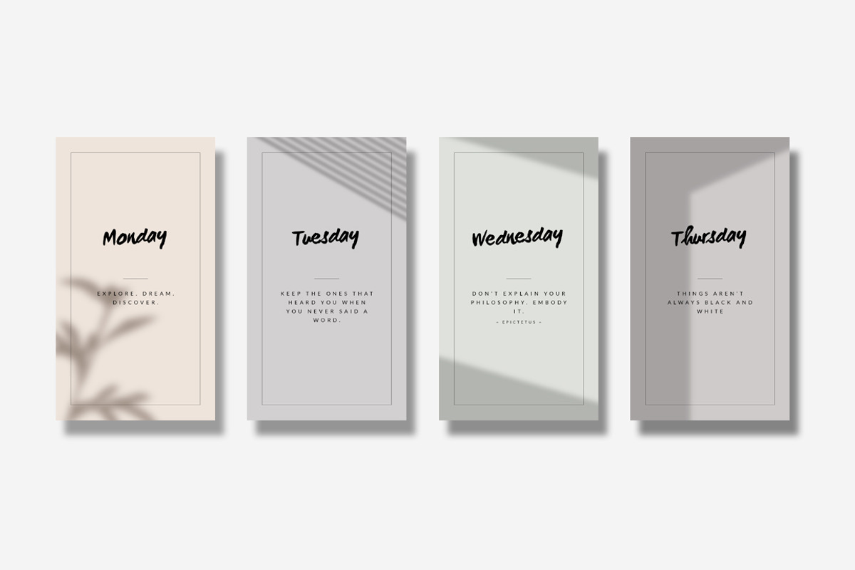 ANIMATED Insta Story Quotes -Shadows, a Social Media Template by CreativeFolks (Photo 8 of 9)