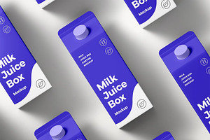 Milk Box Mock-up