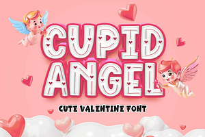 Cupid Angel, a Sans Serif Font by Mozatype