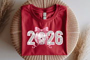 Pink Coquette New Year 2026 Png, an Illustration by SinaCreation (Thumbnail 4 of 10)