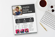 Fun Colorful Influencer Media Kit, a Resume Template by Helen Thompson Design (Thumbnail 3 of 3)