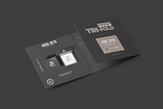 Tri-Fold Square Brochure Mock-up 3, a Print Template by Nevada63 (Thumbnail 2 of 3)