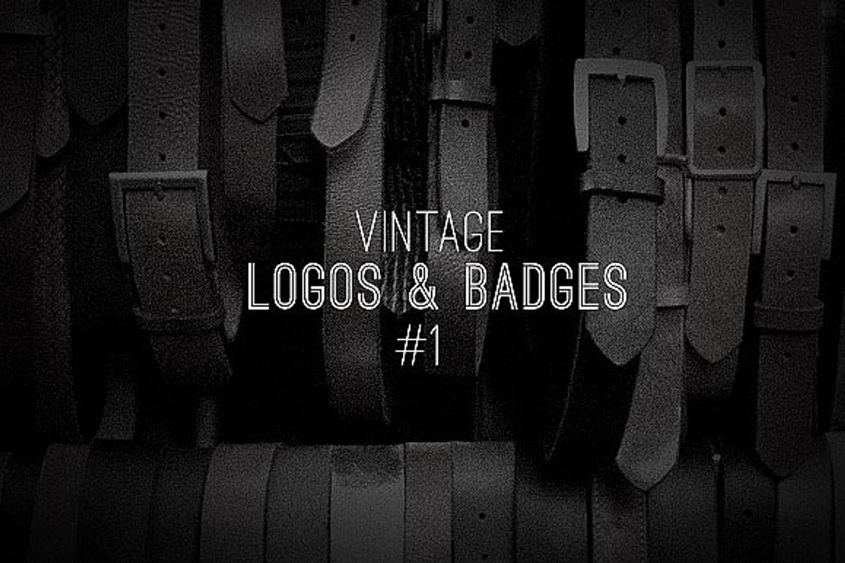 Vintage Logos & Badges #1, a Branding & Logo Template by ORCA Creative Store (Photo 1 of 5)