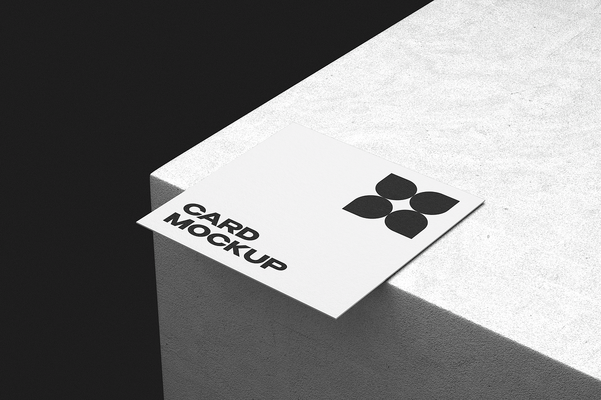 Minimalist Square Card Mockup, a Pens & Pencil Mockup by pixelbuddha.net (Photo 6 of 7)