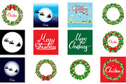 Christmas Vector Set, an Illustration by Noree (Thumbnail 1 of 13)