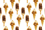 Ice cream watercolors, a Pattern Graphic by handsketched (Thumbnail 6 of 6)