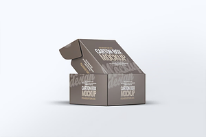 Carton Box Mock-Up