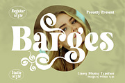 Barges, a Sans Serif Font by Wildan Type (Thumbnail 1 of 10)