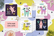 Oh Llama Graphic Pack, an Animal Illustration by Gulnara Sabirova (Thumbnail 12 of 22)