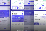 Investly - Investment App UI Kit, an UI Kit Template by Semusim Visual (Thumbnail 5 of 8)