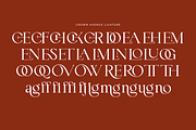 Crown Avenue, a Serif Font by zaaintype (Thumbnail 8 of 10)