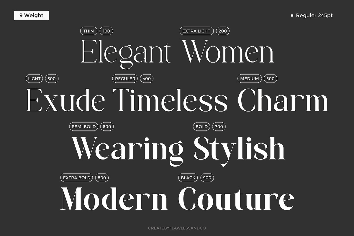 Brettaline - Family Serif Font, a Serif Font by Flawless And Co (Photo 8 of 10)