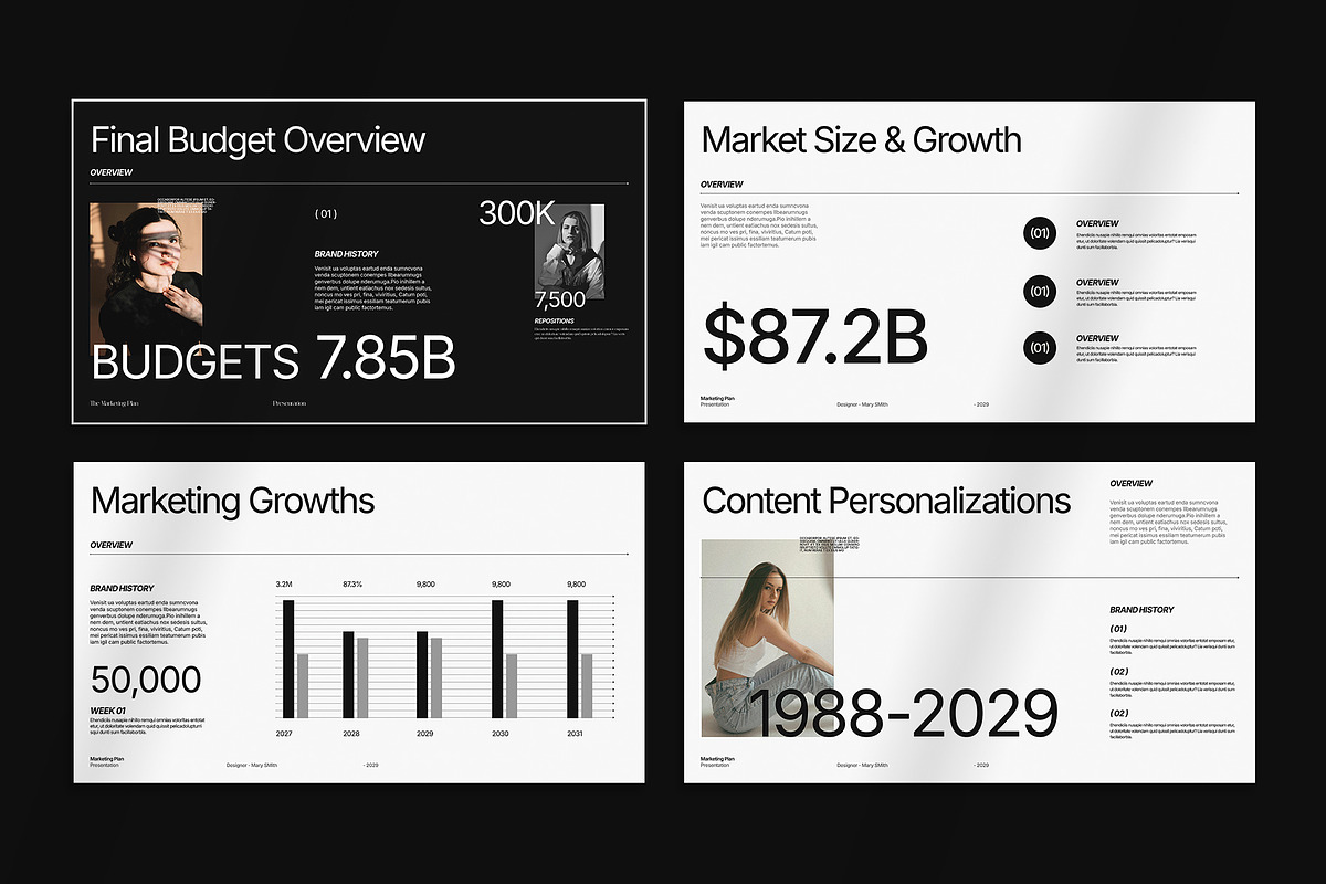 Marketing Plan Presentation Template, a Presentation Template by Oriofix (Photo 10 of 11)