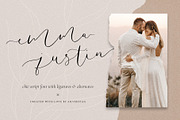 Amelie - Chic & Elegant Script Font, a Script Font by SilverStag Type Foundry (Thumbnail 10 of 23)