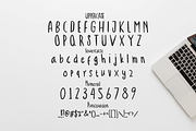 Troficanos Handwriting Display Font, a Slab Serif Font by 24Design Studios (Thumbnail 4 of 5)