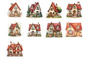 New Home Clipart, an Illustration by Design Market (Thumbnail 3 of 3)