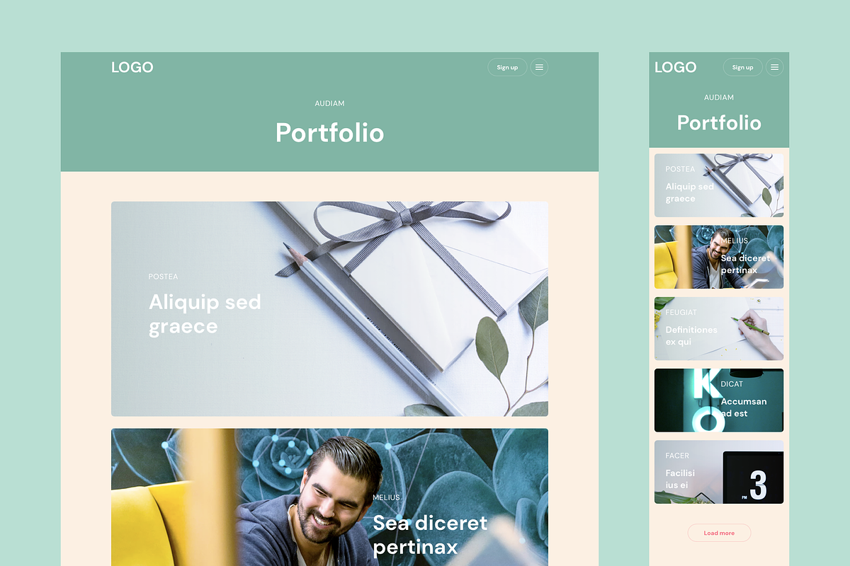 RETEM – Responsive Templates, a Landing Page Template by laaqiq (Photo 21 of 25)