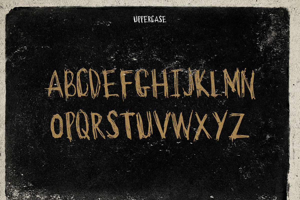 Display font Thirsty Dog preview 3