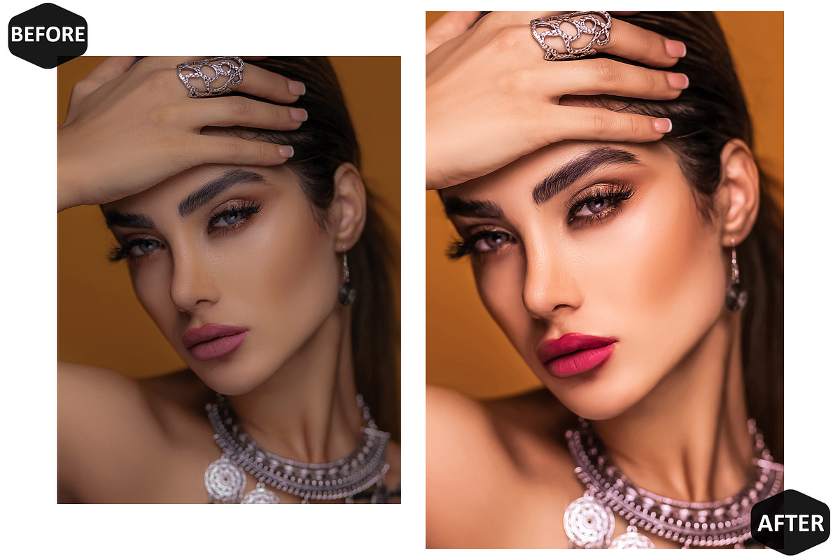 12 Rich Selfie Lightroom Presets, a Preset Add-On by Hue Palettte Studio (Photo 6 of 10)