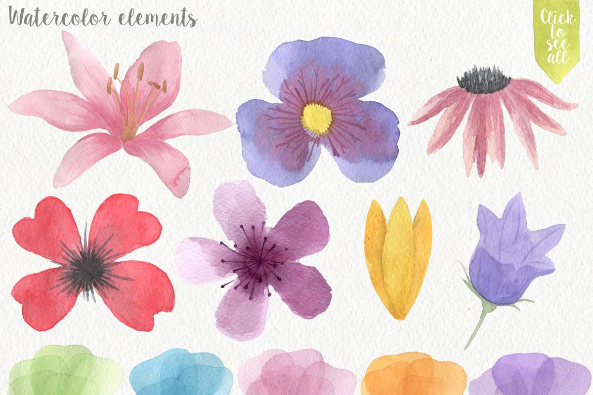Forest Watercolor DIY, an Animal Illustration by Julia Dreams (Photo 2 of 5)