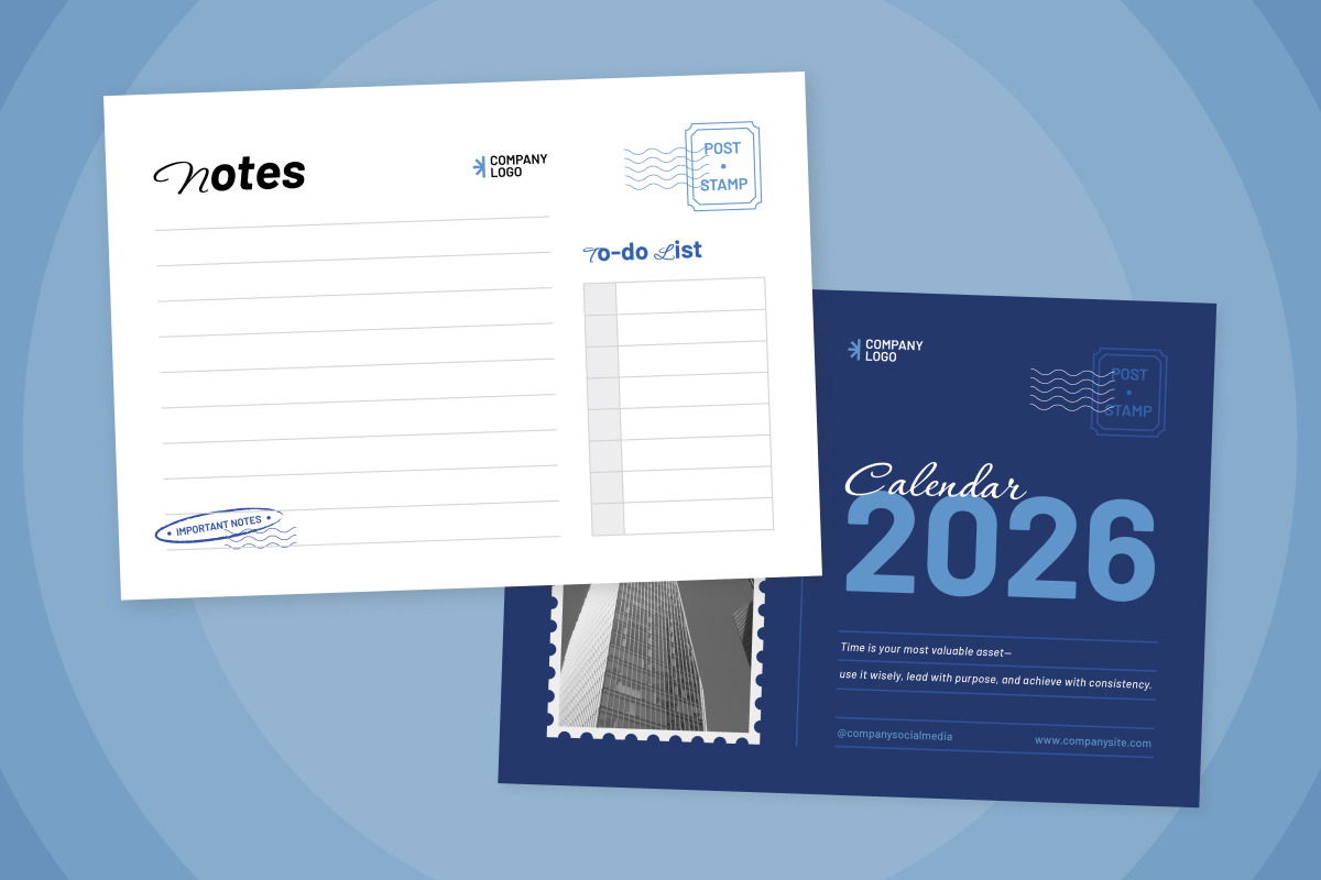 Modern Desk Calendar for Agencies, a Stationery Template by twinstd (Photo 4 of 5)