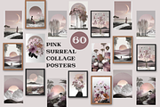 Elegant Surreal Collage Posters, a Background Graphic by Amiraliya (Thumbnail 1 of 8)