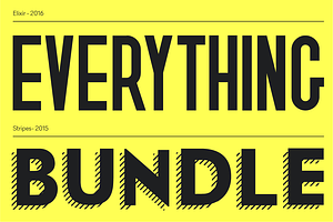 Everything Bundle - 2015 TO 2025