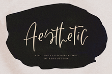 Aesthetic – Modern Calligraphy Font