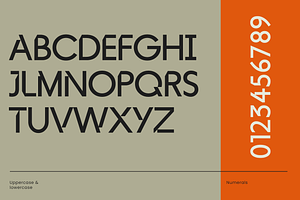 Flyhead Minimalist Technology Font