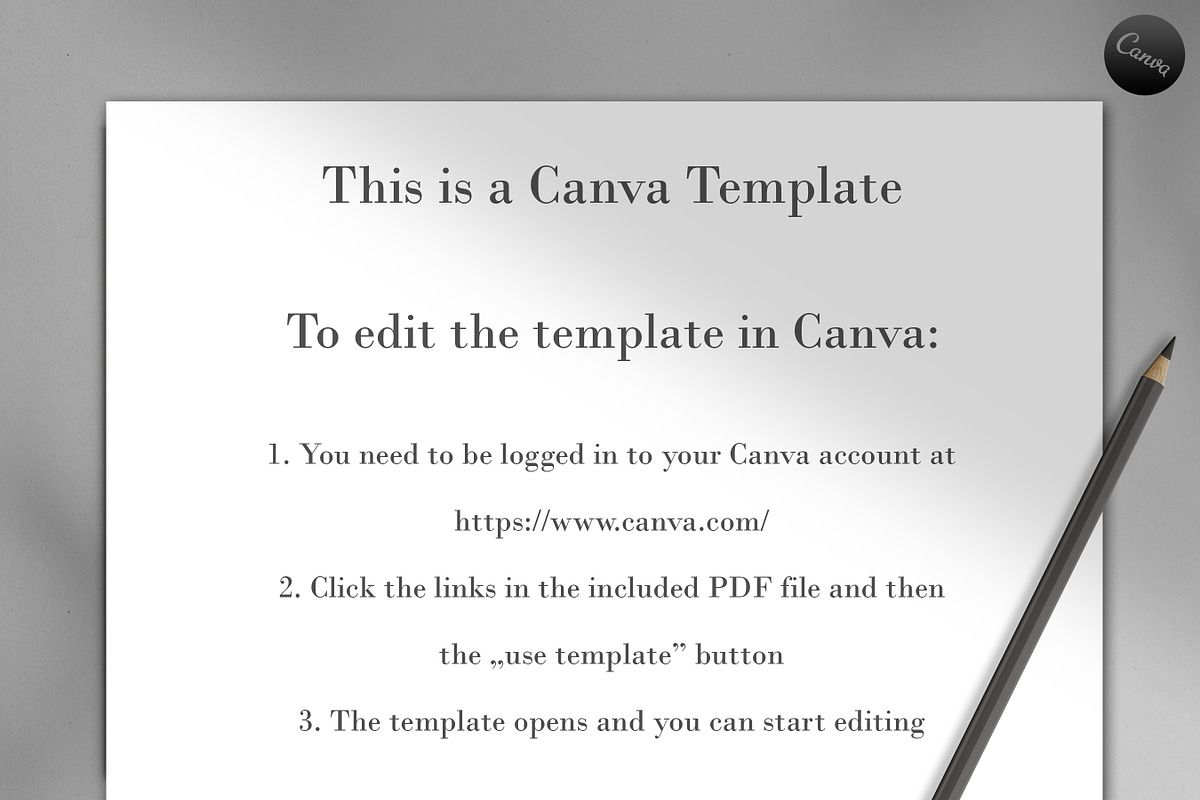 Printable Weekly Planner for Canva, a Stationery Template by NM-Design-Studio (Photo 4 of 4)