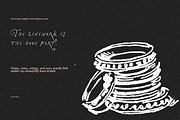 Vintage Jewelry Vector Clipart Set, an Object Illustration by The October Creative (Thumbnail 9 of 13)