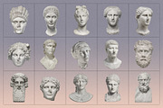 Greek & Roman Sculpture Collection, an Object Graphic by Graphic Goods (Thumbnail 6 of 15)