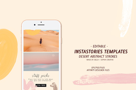 Abstract Art Instastory Template