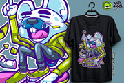 SKATE AND DESTROY - design, an Illustration by Behold creative supply (Thumbnail 3 of 3)