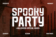Spooky Pumpkin - Quirky Vintage Font, a Sans Serif Font by Pian45 Studio (Thumbnail 2 of 9)