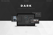 DARK Powerpoint Template, a Presentation Template by Haluze (Thumbnail 1 of 10)