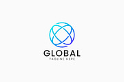 Global Reach Logo Innovation Network, a Branding & Logo Template by Signatoro (Thumbnail 1 of 2)