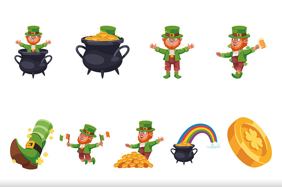 St. Patrick’s Day Leprechaun Set preview 2