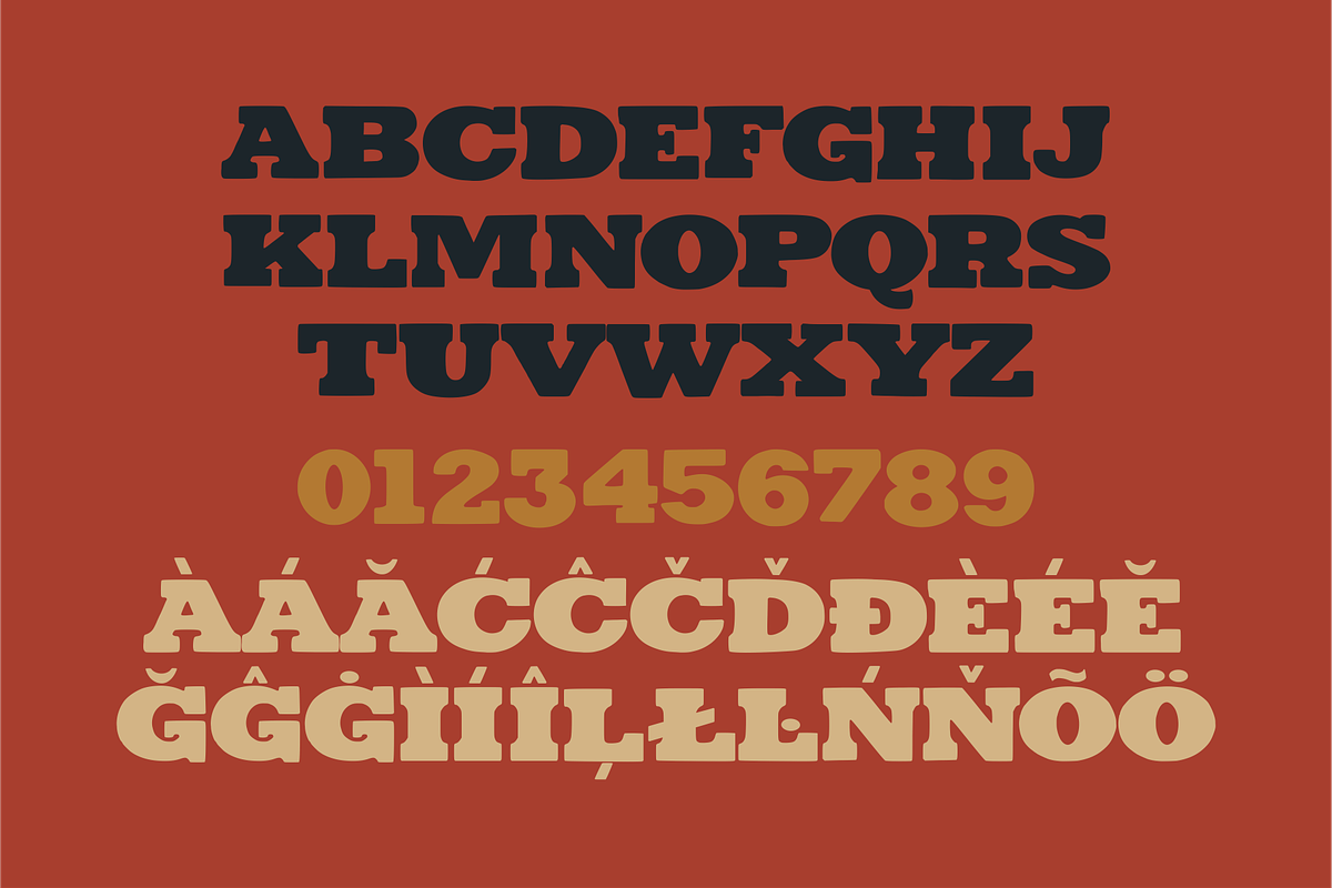 DAMADORE TYPEFACE preview 6