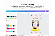 Cute Pinterest Templates for Canva, a Social Media Template by ltsdesigns (Thumbnail 3 of 3)