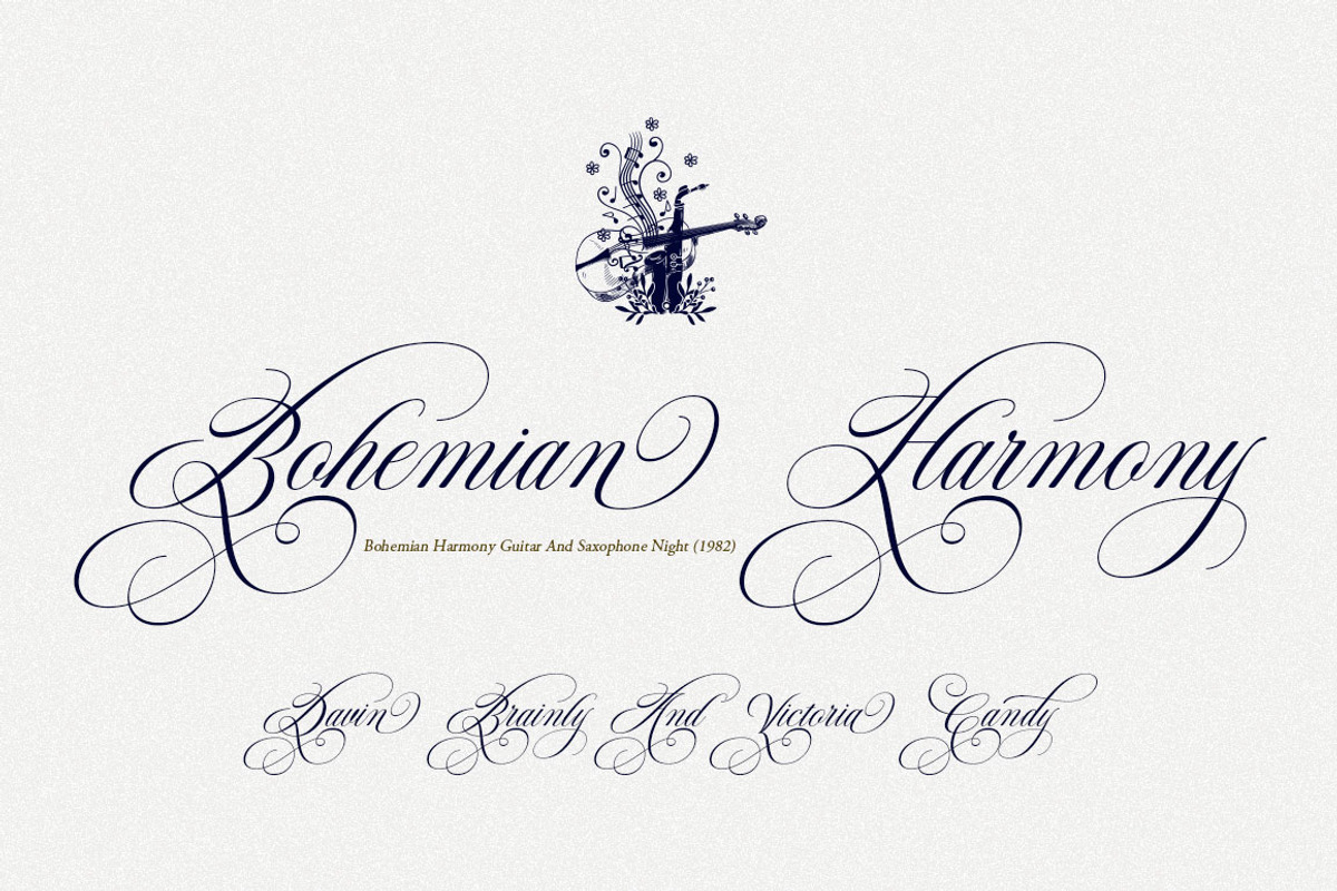 Chardonnay Script, a Script Font by Has_rizal (Photo 9 of 11)