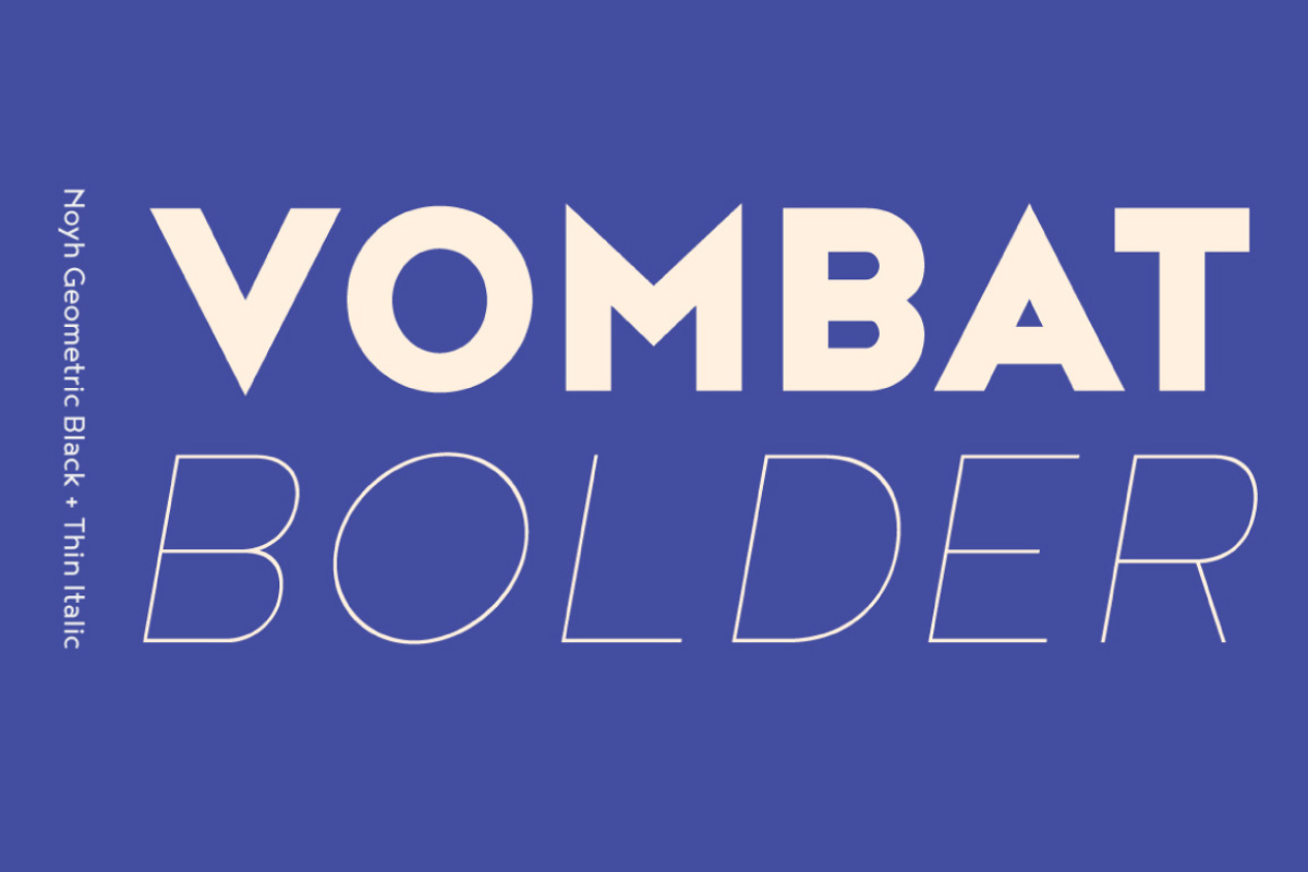Noyh Geometric, a Sans Serif Font by Typesketchbook Foundry (Photo 6 of 7)
