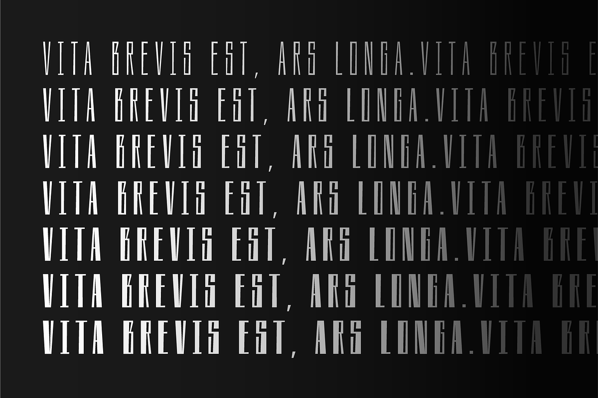 Nullomis | 49 fonts - 70% OFF, a Sans Serif Font by kulturrrno (Photo 2 of 11)